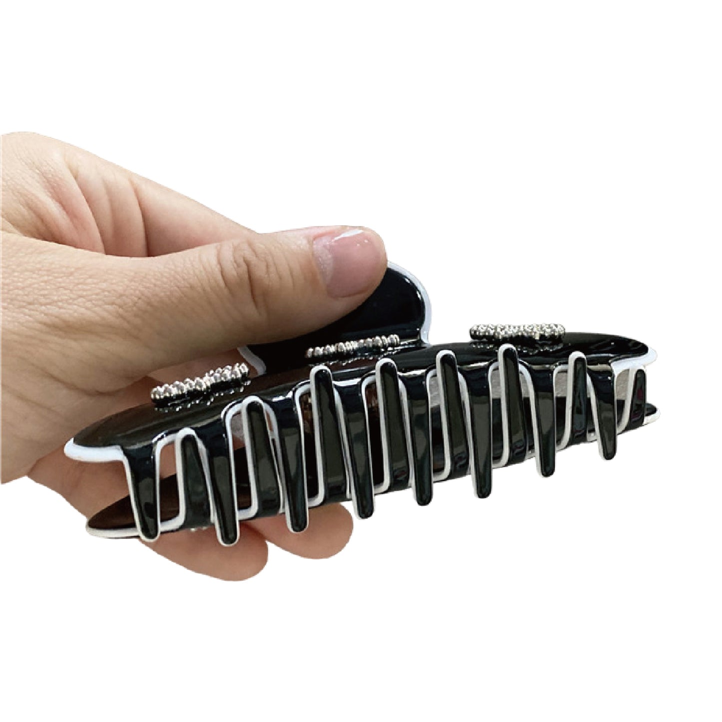 ブラックヘアクリップ / black hair clip