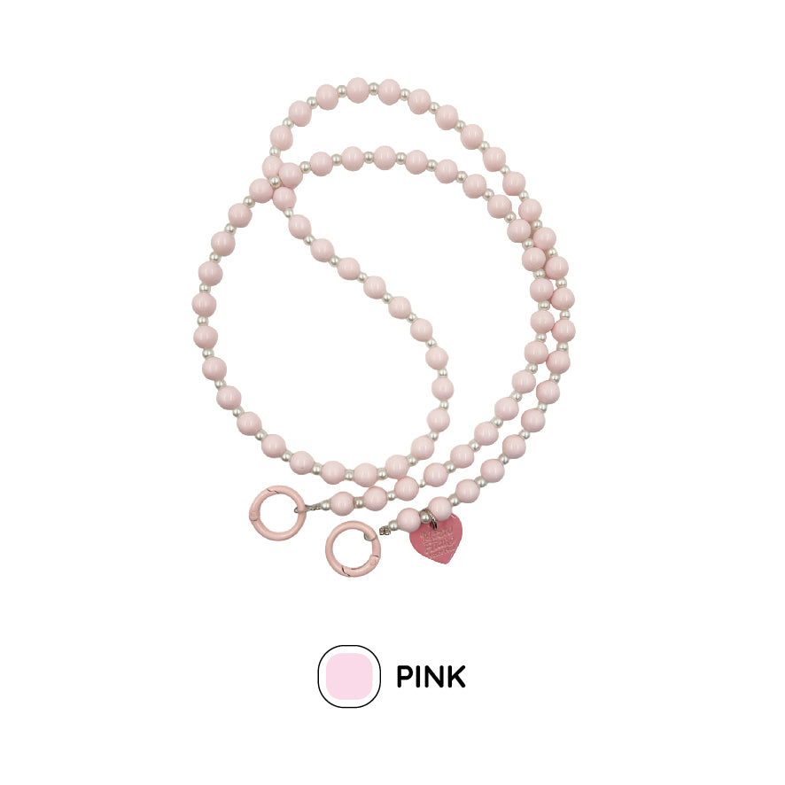 キャンディーカラービーズ ショルダー ストラップ / candy color beaded shoulder strap