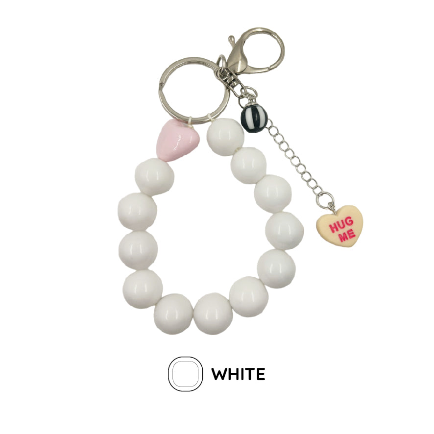 キャンディー カラー ビーズ ストラップ / candy color beaded strap