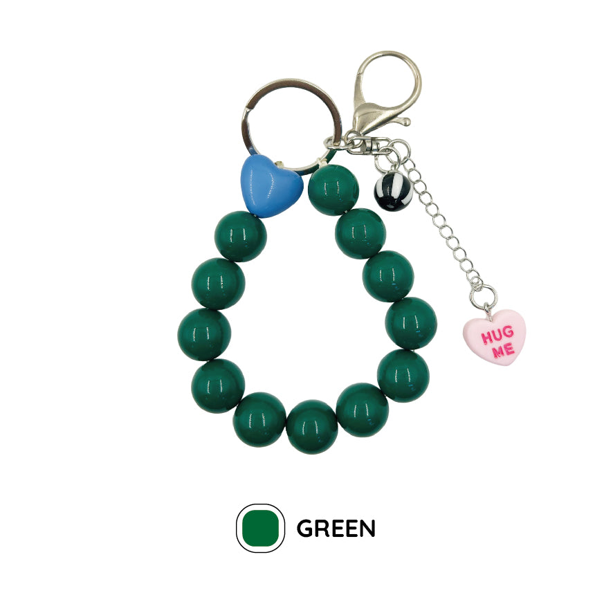 キャンディー カラー ビーズ ストラップ / candy color beaded strap