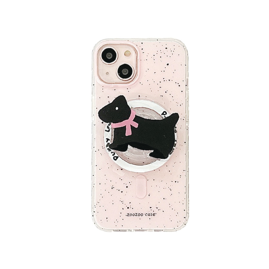 マグネット式 スマホケース&グリップ zoo