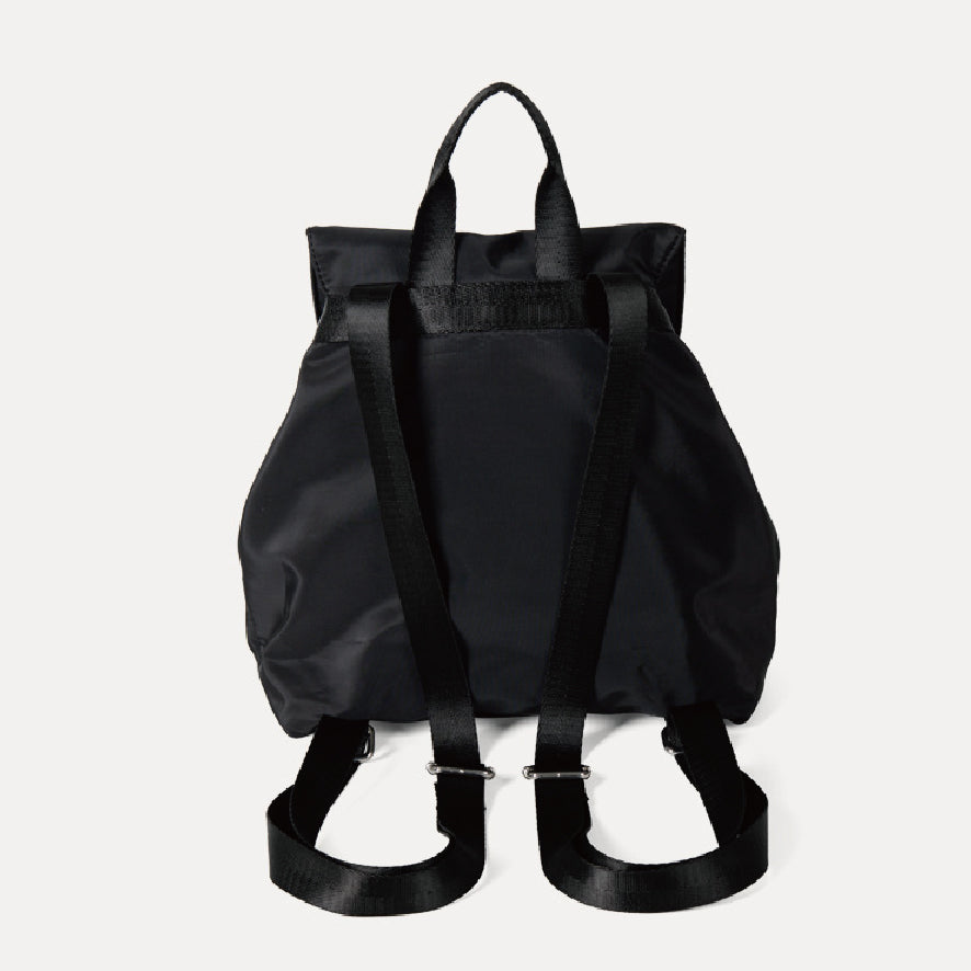 ダブルリボンナイロンミニバックパック / double ribbon nylon mini backpack
