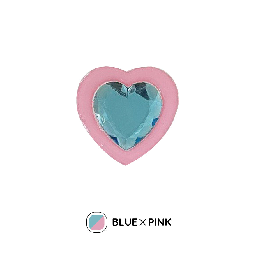 粘着式スマホグリップ heart