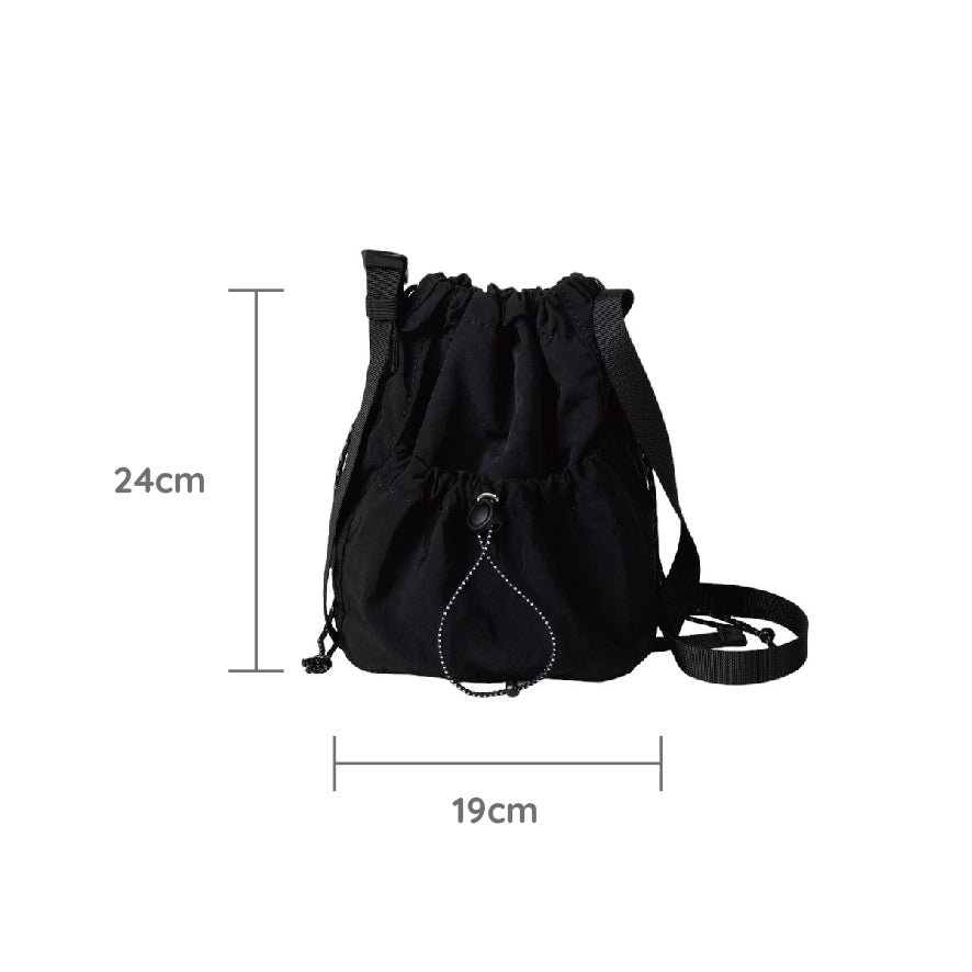 巾着ショルダーバッグ / purse shoulder bag