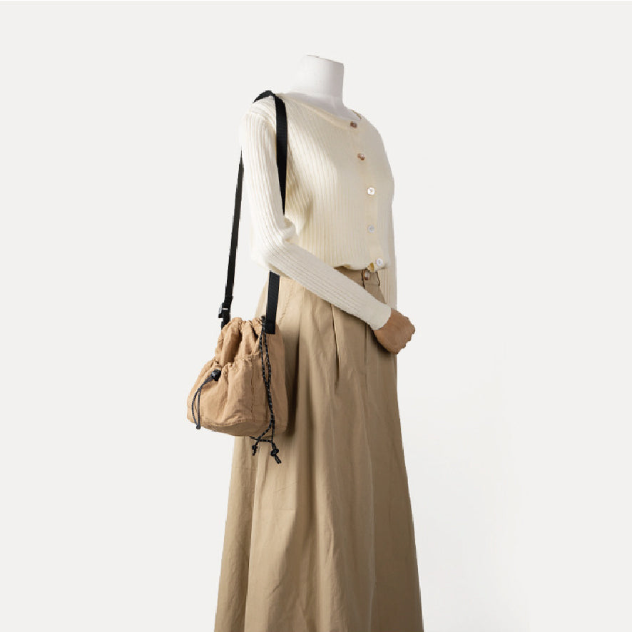 巾着ショルダーバッグ / purse shoulder bag