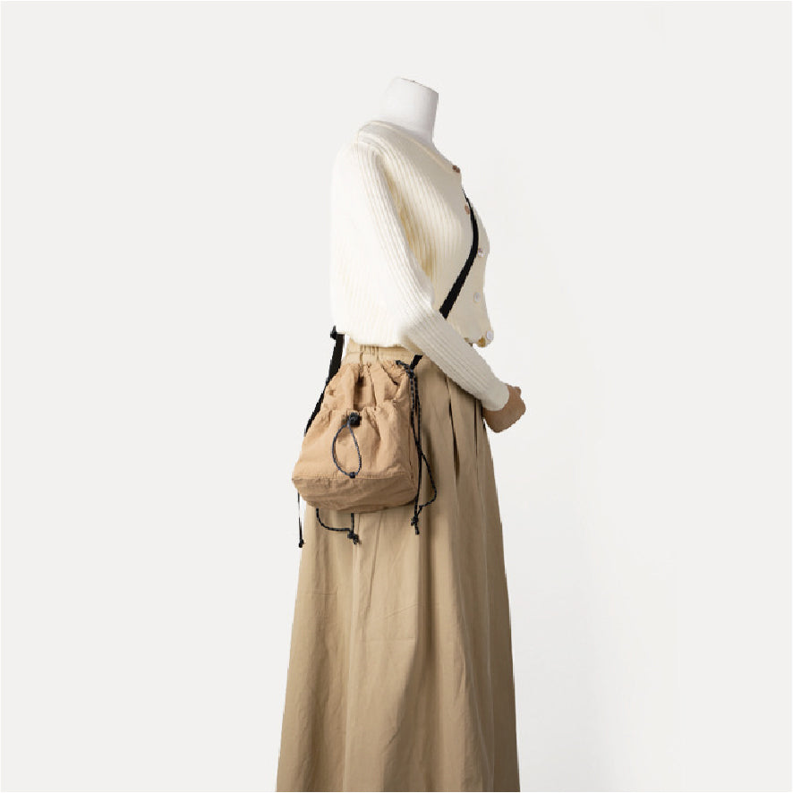 巾着ショルダーバッグ / purse shoulder bag