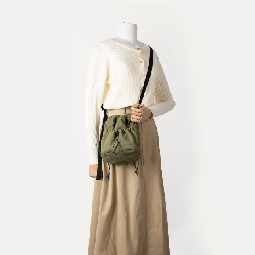 巾着ショルダーバッグ / purse shoulder bag
