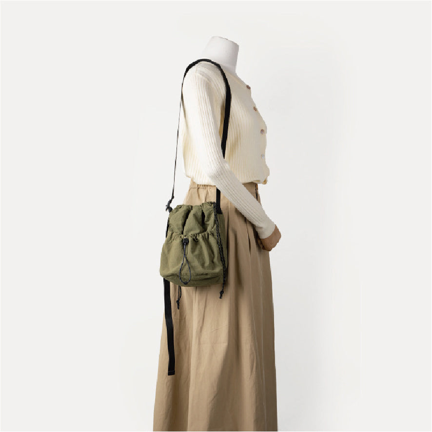 巾着ショルダーバッグ / purse shoulder bag
