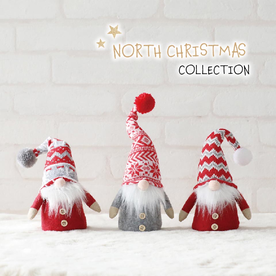 【 North Christmas Collection 】 ノースクリスマス ノルディックトムテ マスコット
