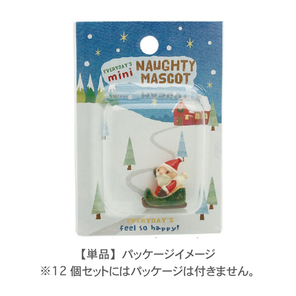 【防水対応】 ノーティーミニマスコット クリスマス サンタクロース