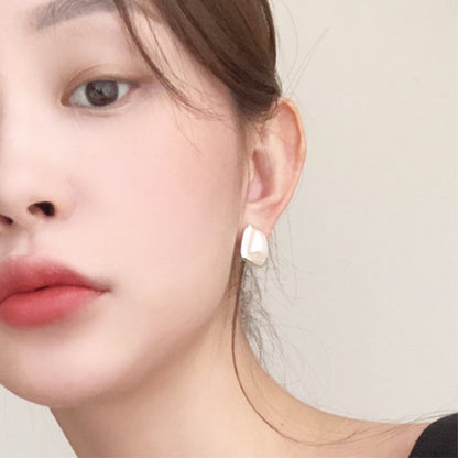 ビンテージ風パールピアス / vintage pearl earrings