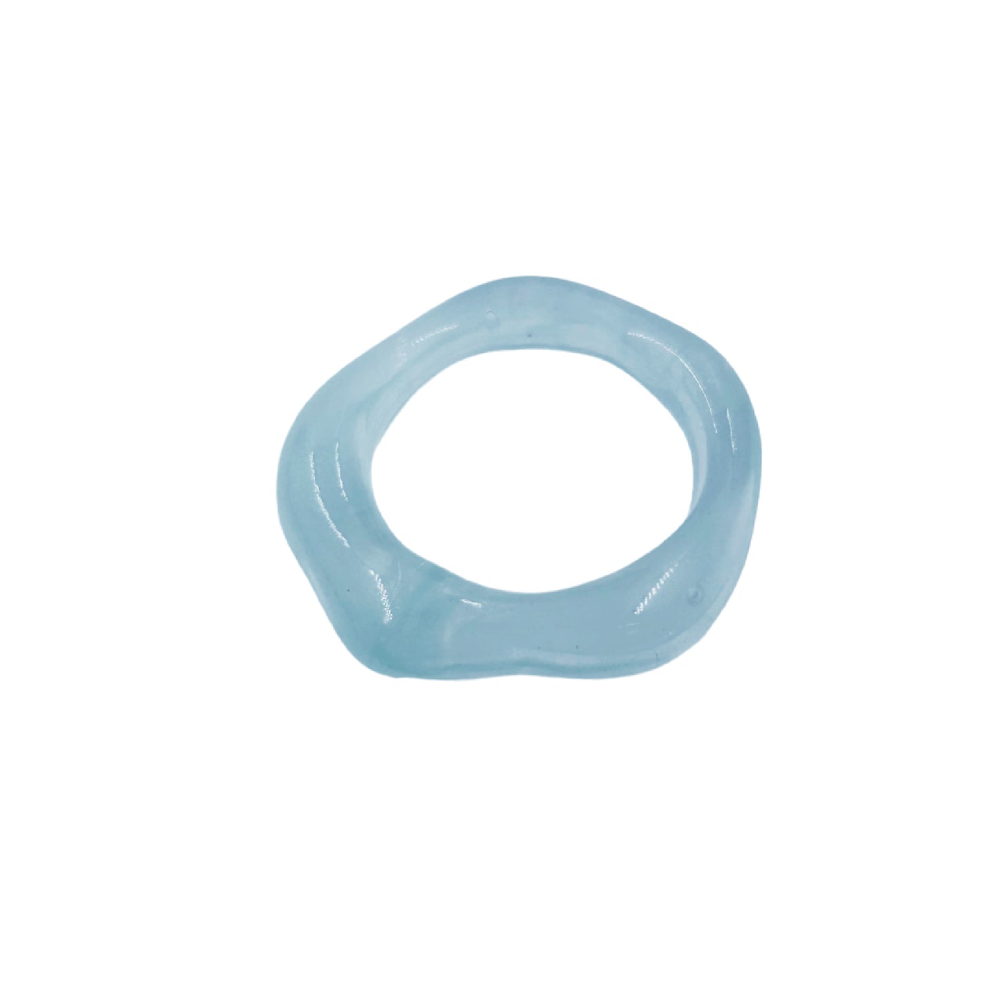 樹脂リング ブルーリング /  resin ring blue ring