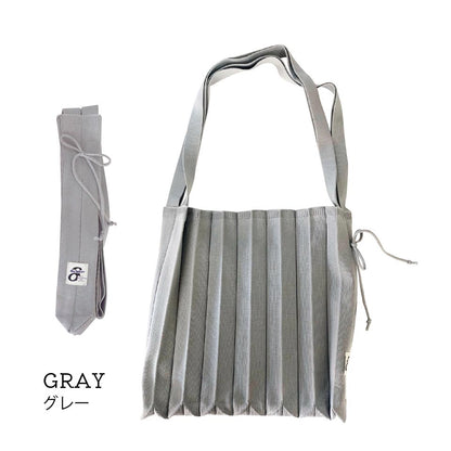 【全18色】PLEATS BAG (プリーツバッグ）