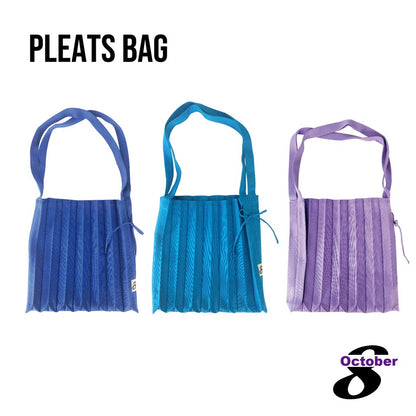 【全18色】PLEATS BAG (プリーツバッグ）