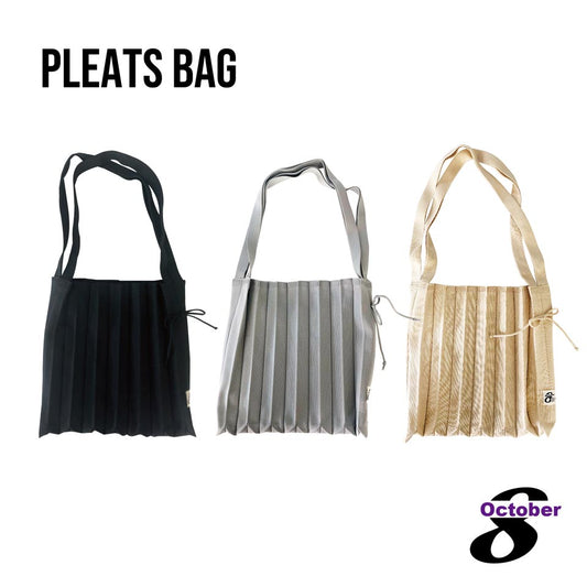 【全18色】PLEATS BAG (プリーツバッグ）