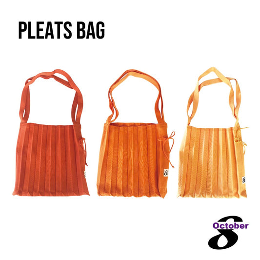 【全18色】PLEATS BAG (プリーツバッグ）