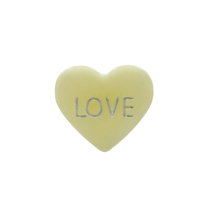 樹脂リング イエローハート /  resin ring yellow heart