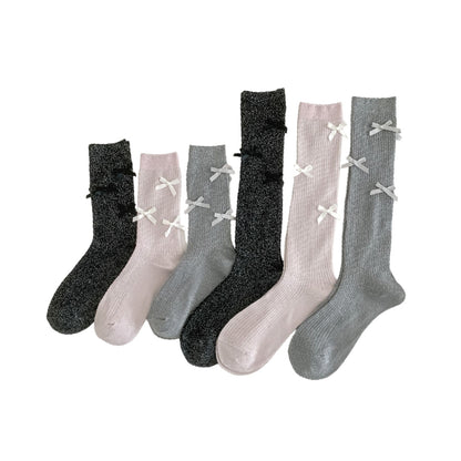 3リボンソックス / 3 ribbon socks