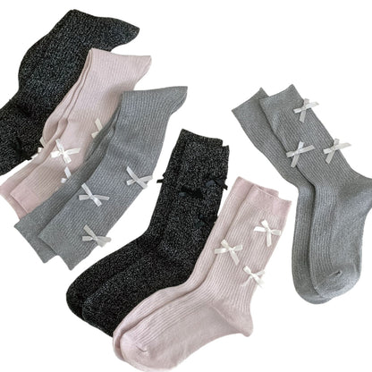 3リボンソックス / 3 ribbon socks