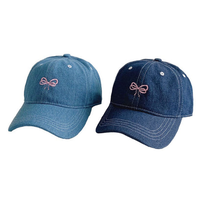 デニムリボンキャップ / denim ribbon cap