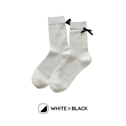 バックリボンソックス / back ribbon socks