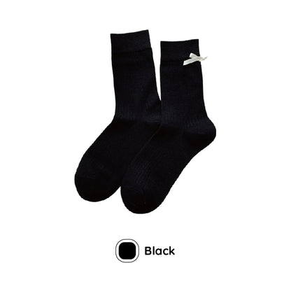 バックリボンソックス / back ribbon socks