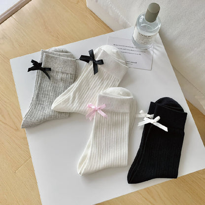 バックリボンソックス / back ribbon socks