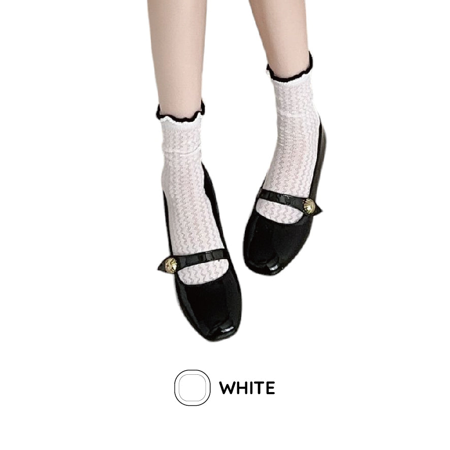 フリル メッシュ ソックス / frill mesh socks