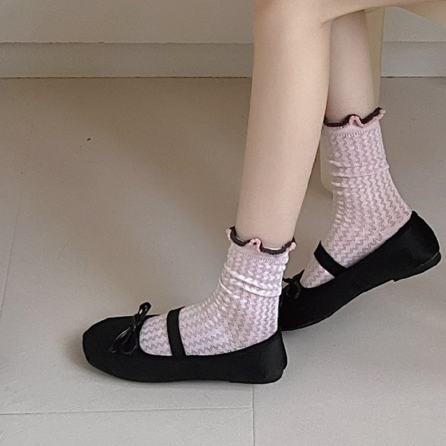 フリル メッシュ ソックス / frill mesh socks