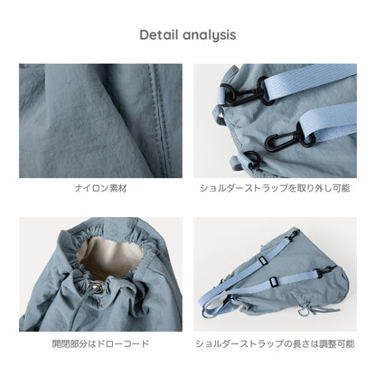 マルチポケット ストリング バックパック / multi pockets string backpack