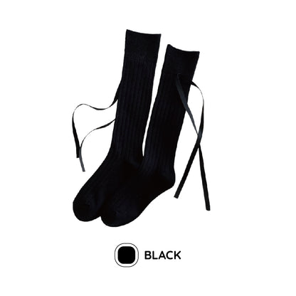 リボンハイソックス / ribbon high socks