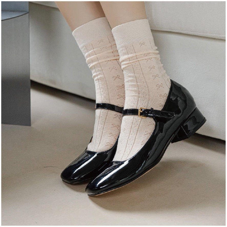 リボンシースルーソックス / ribbon see-though socks