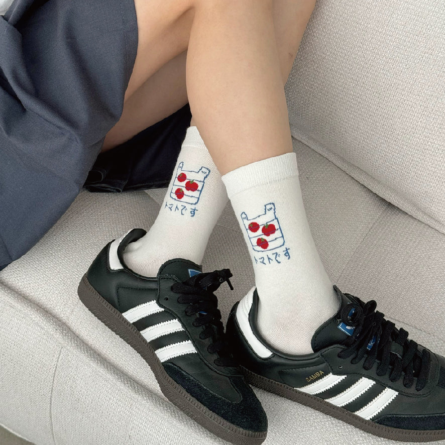 トマト ソックス / tomato socks