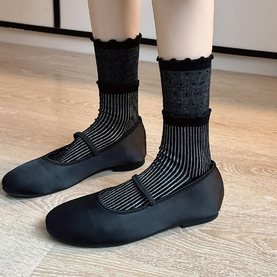 ダブル フリル ソックス / w frill socks