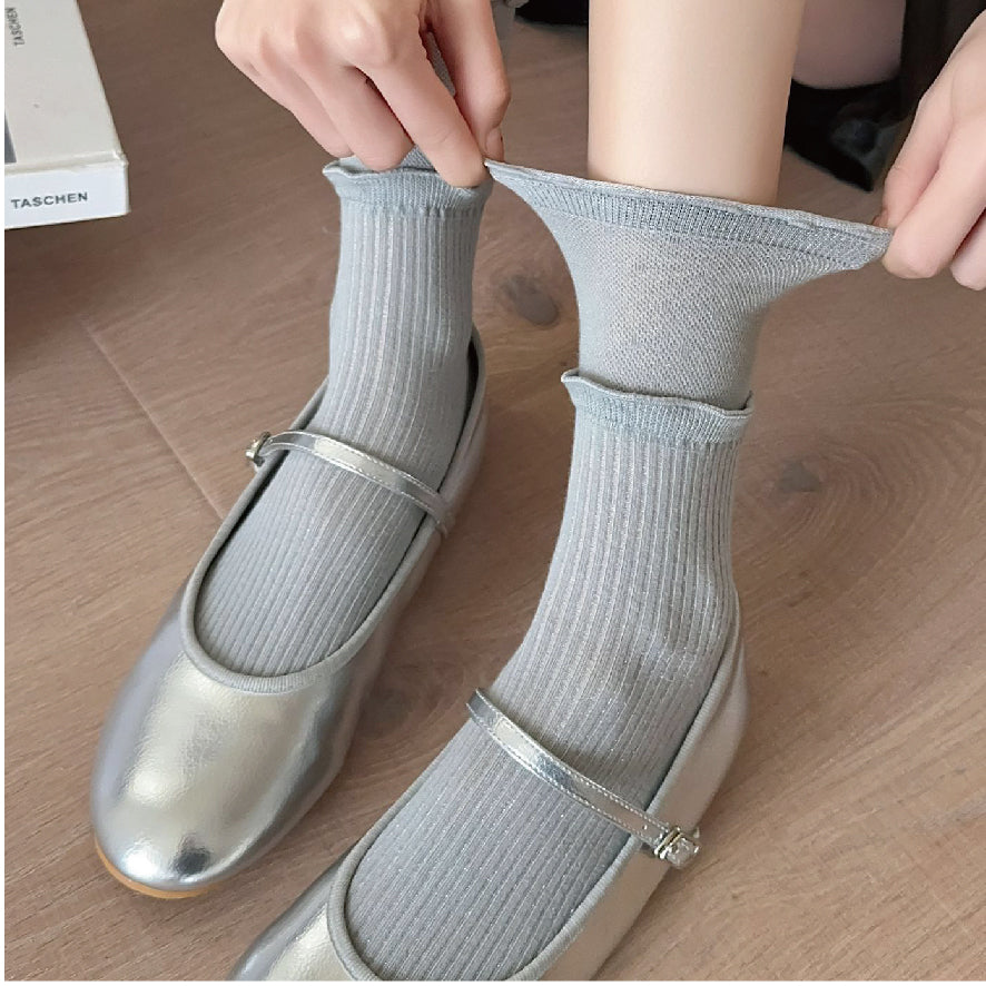 ダブル フリル ソックス / w frill socks