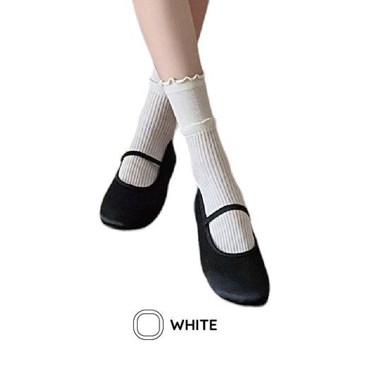 ダブル フリル ソックス / w frill socks